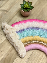 Load image into Gallery viewer, XL Rainbow Wall Hanging (Pink Combo)