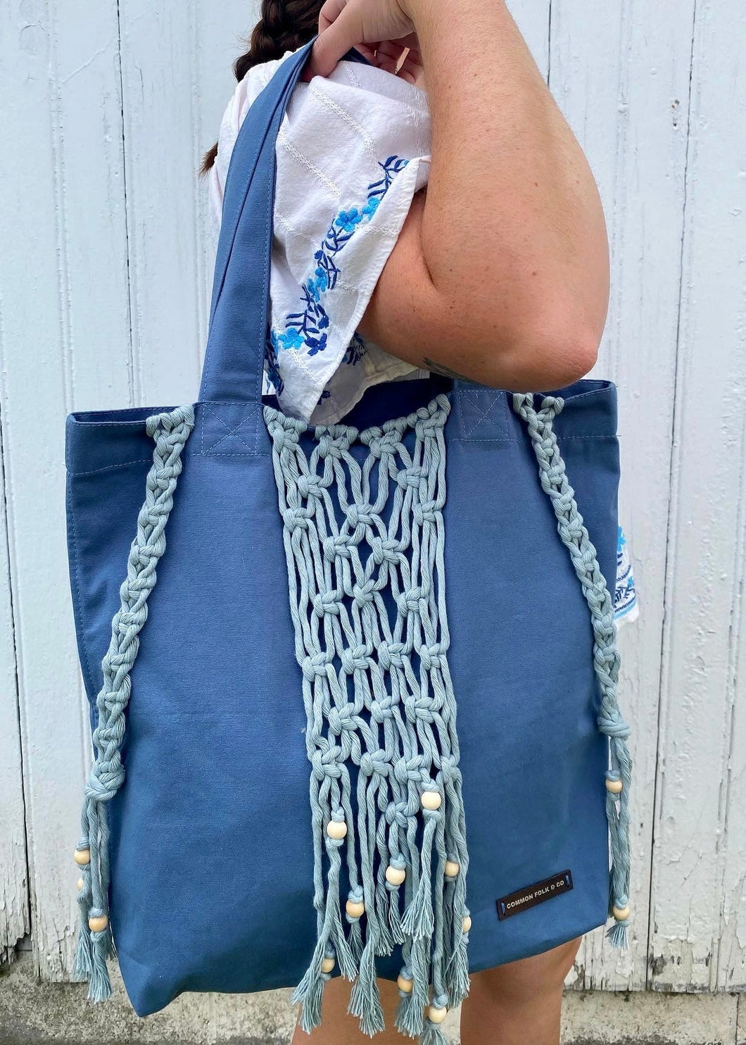 Tote Bag (Malibu Blue)